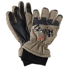 画像をギャラリービューアに読み込む, 手袋 キッズ スキー 雪遊び 防水 男の子 冬 KS KM KL JSS JS JM JL 子供用 子ども ジュニア てぶくろ かっこいい 滑り止め あたたかい 5本指 黒 白 ベージュ