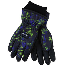 画像をギャラリービューアに読み込む, 手袋 キッズ スキー 雪遊び 防水 男の子 冬 KS KM KL JSS JS JM JL 子供用 子ども ジュニア てぶくろ かっこいい 滑り止め あたたかい 5本指 黒 白 ベージュ