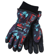 画像をギャラリービューアに読み込む, 手袋 キッズ スキー 雪遊び 防水 男の子 冬 KS KM KL JSS JS JM JL 子供用 子ども ジュニア てぶくろ かっこいい 滑り止め あたたかい 5本指 黒 白 ベージュ