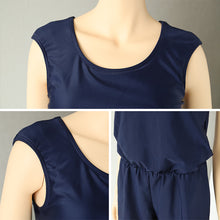 画像をギャラリービューアに読み込む, スクール水着 女の子 ワンピース 体型カバー キュロット 中学生 女子 高校生 カップ付き 7号~13号 水着 パッド 無地 プール 水泳 シンプル パンツ (在庫限り)