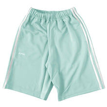 画像をギャラリービューアに読み込む, キッズ ジャージ ハーフパンツ 女の子 半ズボン かわいい ボトム 140 150 160 170 子供 ジュニア 女子 運動着 ボトムス 紫外線 UV ロゴ (在庫限り)
