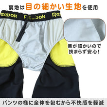 画像をギャラリービューアに読み込む, スクール水着 男の子 サーフパンツ キッズ シンプル Reebok 130 140 150 160 170 ミドル丈 水泳 海 プール 男児 男子 ジュニア 海パン 子ども 小学校 水泳 (在庫限り)