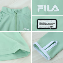 画像をギャラリービューアに読み込む, ラッシュガード 子供 女子 ジュニア キッズ FILA 長袖 130 140 150 160 170 フィラ スクール 水着 女の子 スク水 プール 紫外線対策 uvカット 水泳 学校 (送料無料)