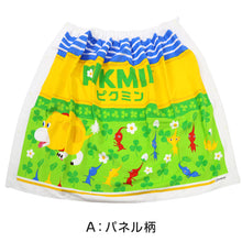 画像をギャラリービューアに読み込む, ラップタオル 巻きタオル 綿100% キャラクター かわいい キッズ 子供 80cm丈 ビーチタオル バスタオル 小学生 プール 水泳 男の子 男子 女の子 女子 ジュニア 吸水 ピクミン