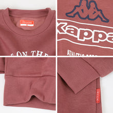 画像をギャラリービューアに読み込む, レディース スウェット トレーナー 裏毛 Kappa カッパ トップス M L LL 秋冬 春 スエット スポーツウェア 長袖 運動 暖かい 伸縮性 紫外線