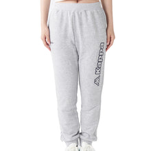 画像をギャラリービューアに読み込む, レディース スウェット パンツ ズボン 裏毛 Kappa カッパ ボトムス M L LL ロングパンツ 秋冬 春 スエット スポーツウェア 長ズボン 運動 暖かい 伸縮性 紫外線