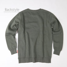 画像をギャラリービューアに読み込む, Kappa クルーネック スウェット TC裏起毛 あったか 暖かい M L LL 男性 男子 長袖 スウェット トレーナー スポーツウェア トップス 運動 秋冬