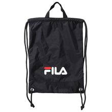画像をギャラリービューアに読み込む, FILA フィラ ナップサック キッズ 男の子 子供 ジュニア リュック 巾着バッグ プールバッグ フリー シューズバッグ 上履き入れ 内履き入れ ナイロン 大容量 丈夫 持ち手付き フック付き 通学 部活 遠足 学校用 アウトドア スポーツバッグ