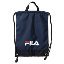画像をギャラリービューアに読み込む, FILA フィラ ナップサック キッズ 男の子 子供 ジュニア リュック 巾着バッグ プールバッグ フリー シューズバッグ 上履き入れ 内履き入れ ナイロン 大容量 丈夫 持ち手付き フック付き 通学 部活 遠足 学校用 アウトドア スポーツバッグ