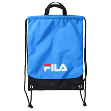 画像をギャラリービューアに読み込む, FILA フィラ ナップサック キッズ 男の子 子供 ジュニア リュック 巾着バッグ プールバッグ フリー シューズバッグ 上履き入れ 内履き入れ ナイロン 大容量 丈夫 持ち手付き フック付き 通学 部活 遠足 学校用 アウトドア スポーツバッグ