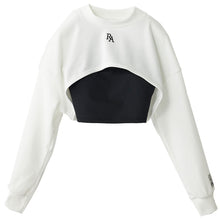 画像をギャラリービューアに読み込む, キャミブラ 短丈スウェット ダンス トレーニング 女の子 女子 かわいい シンプル repipi armario レピピアルマリオ 140~170cm トップス スウェット トレーナー キャミ スポーティー