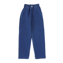 画像をギャラリービューアに読み込む, 女の子 デニム パンツ ハイウエスト 長ズボン 子供服 140~160cm ズボン ロングパンツ パンツ ジーンズ ジーパン ボトム ボトムス ガールズ ガール 女子 キッズ ジュニア 女児 子供 通学 デイリー