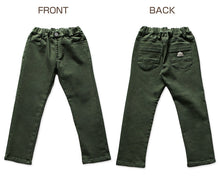 画像をギャラリービューアに読み込む, 男の子 ロングパンツ 長ズボン ストレッチパンツ 裏起毛 90~160cm (ズボン キッズ ジュニア こども 子ども 子供服 通園 通学 デイリー) (在庫限り)