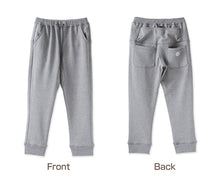 画像をギャラリービューアに読み込む, 子供 裏シャギー 長ズボン あたたか パンツ ボトムス 90~160cm 裏起毛 冬用 ズボン 暖かい キッズ ジュニア 男の子 ひも付き こども 子ども 子供服 通学 通園 デイリー (在庫限り)