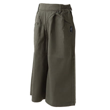 画像をギャラリービューアに読み込む, 女の子 綿100% チノ ガウチョパンツ ワイドパンツ 子供服 春 夏 140 150 160cm キッズ ジュニア スカーチョ ズボン パンツ ガールズ ガール 女子 女児 子供 ボトムス ボトム コットン 綿 通園 通学 デイリー 黒