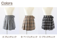 画像をギャラリービューアに読み込む, キッズ キュロットスカート パンツ 女の子 スカーチョ 140~160cm 子供 子供服 子ども服 秋服 冬服 ボトムス ジュニア チェック ガールズ ガール 女子 女児 ボトム (在庫限り)