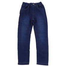 画像をギャラリービューアに読み込む, 女の子 裏起毛 ストレッチ デニム 長ズボン ロングパンツ ボトムス 110~160cm 秋 冬 あたたかシャギーパンツ ジーパン ジーンズ ストレッチ キッズ ジュニア こども 子供 子供服 ボトムス 通園 通学 デイリー