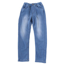画像をギャラリービューアに読み込む, 女の子 裏起毛 ストレッチ デニム 長ズボン ロングパンツ ボトムス 110 120 130 140 150 160cm 秋 冬 あたたかシャギーパンツ ジーパン ジーンズ ストレッチ キッズ ジュニア こども 子供 子供服 ボトムス 通園 通学 デイリー (在庫限り)