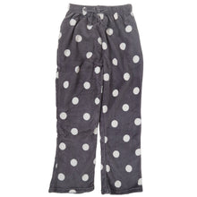 画像をギャラリービューアに読み込む, ルームパンツ レディース 冬 起毛 パジャマ ズボン かわいい あったかい ルームウェア 部屋着 M-L ルームウエア ボトム パンツ やわらかい もこもこ 柄 防寒対策 ボーダー チェック ドット 婦人 女性 女子 (在庫限り)