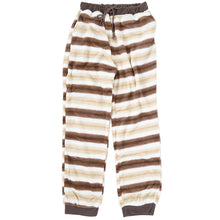 画像をギャラリービューアに読み込む, ルームパンツ レディース 冬 裏起毛 パジャマ ズボン かわいい あったかい ルームウェア 部屋着 M-L ジョガーパンツ もこもこ ルームウエア ボトム パンツ やわらかい 柄 防寒対策 ボーダー チェック ドット 婦人 女性 女子