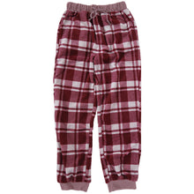 画像をギャラリービューアに読み込む, ルームパンツ レディース 冬 裏起毛 パジャマ ズボン かわいい あったかい ルームウェア 部屋着 M-L ジョガーパンツ もこもこ ルームウエア ボトム パンツ やわらかい 柄 防寒対策 ボーダー チェック ドット 婦人 女性 女子