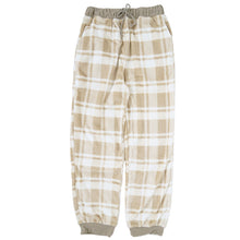 画像をギャラリービューアに読み込む, ルームパンツ レディース 冬 裏起毛 パジャマ ズボン かわいい あったかい ルームウェア 部屋着 M-L ジョガーパンツ もこもこ ルームウエア ボトム パンツ やわらかい 柄 防寒対策 ボーダー チェック ドット 婦人 女性 女子