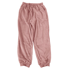 画像をギャラリービューアに読み込む, ルームパンツ レディース 冬 起毛 パジャマ ズボン かわいい あったかい ルームウェア 部屋着 M-L ジョガーパンツ ルームウエア ボトム パンツ やわらかい もこもこ 防寒対策 無地 シンプル 裾しぼり 婦人 女子 女性