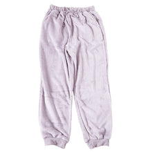 画像をギャラリービューアに読み込む, ルームパンツ レディース 冬 起毛 パジャマ ズボン かわいい あったかい ルームウェア 部屋着 M-L ジョガーパンツ ルームウエア ボトム パンツ やわらかい もこもこ 防寒対策 無地 シンプル 裾しぼり 婦人 女子 女性