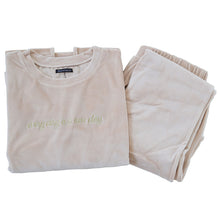 画像をギャラリービューアに読み込む, パジャマ レディース 秋 冬 かわいい 丸首 長袖 M-L ベロア やわらかい シンプル ストレッチ 薄手 上下 シャギー ルームウエア 無地 婦人 ピンク 黒 紺 ベージュ 水色 グレー