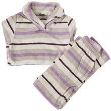 画像をギャラリービューアに読み込む, パジャマ レディース 冬 かわいい あったかい ルームウェア 長袖 婦人 ヘチマ襟 部屋着 M-L やわらかい もこもこ 柄 上下 ボーダー シマエナガ 花柄 クマ ハリネズミ パンダ