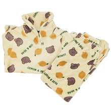 画像をギャラリービューアに読み込む, パジャマ レディース 冬 かわいい あったかい ルームウェア 長袖 婦人 ヘチマ襟 部屋着 M-L やわらかい もこもこ 柄 上下 ボーダー シマエナガ 花柄 クマ ハリネズミ パンダ