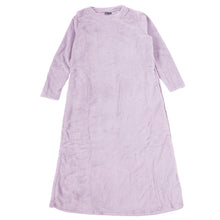 画像をギャラリービューアに読み込む, ルームウェア ワンピース 冬 長袖 レディース ルームウエア 部屋着 パジャマ かわいい あったかい M-L もこもこ 柄 起毛 ボーダー チェック 猫 ハリネズミ 花 無地 女性 女子 防寒対策 やわらかい