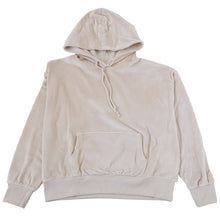 画像をギャラリービューアに読み込む, プルオーバー パーカー レディース 秋 冬 パジャマ 薄手 起毛 伸縮性 ルームウエア M L フード のびのび ベロア 部屋着 スウェット 女性 婦人 やわらかい 長袖 カンガルーポケット (在庫限り)