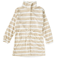 画像をギャラリービューアに読み込む, レディース カーディガン ルームウェア 冬 もこもこ チュニック 襟付き 柄 かわいい あったかい M-L ルームウエア 部屋着 パジャマ 冬用 暖かい 防寒 起毛 ハリネズミ ボーダー チェック ツリー ドット 犬 (在庫限り)