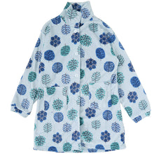 画像をギャラリービューアに読み込む, レディース カーディガン ルームウェア 冬 もこもこ チュニック 襟付き 柄 かわいい あったかい M-L ルームウエア 部屋着 パジャマ 冬用 暖かい 防寒 起毛 ハリネズミ ボーダー チェック ツリー ドット 犬 (在庫限り)