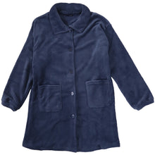 画像をギャラリービューアに読み込む, レディース カーディガン 冬 チュニック丈 ルームウェア パジャマ かわいい あったかい 部屋着 M-L やわらかい もこもこ 防寒対策 起毛 立ち襟 マイクロファイバー (在庫限り)