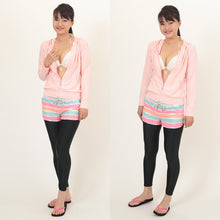 画像をギャラリービューアに読み込む, ラッシュガード レギンス レディース 2枚セット M-L~5L (スパッツ 10分丈 スポーツ インナー 大きいサイズ 3l uvカット)