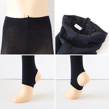 画像をギャラリービューアに読み込む, キッズ 80デニール トレンカ 120cm・135cm (子供 こども 女の子 女児 ガール ガールズ 冬 秋 無地 防寒 日本製) (在庫限り)