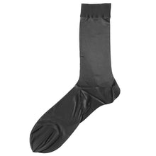 画像をギャラリービューアに読み込む, 靴下 ソックス メンズ 薄地 紳士 スーツ ビジネス ナイロンソックス シースルーソックス 25-27cm (クルー 日本製 メンズソックス ビジネスソックス 男性 上品 蒸れない)
