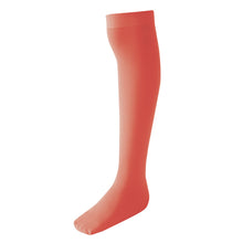 画像をギャラリービューアに読み込む, キッズ ソックス オーバーニー 80デニール ニーハイ 膝上 ひざ上 17-20cm・20-23cm 派手 靴下 子供 こども 女の子 女児 タイツ生地 冬 秋 無地 カラー (在庫限り)