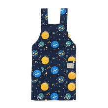 画像をギャラリービューアに読み込む, キッズ エプロン 男の子 女の子 子供 h型 マジックテープ 100-130cm 子供用 子ども 小学生 小学校 幼稚園 120 130 ポケット付き (在庫限り)