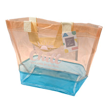 画像をギャラリービューアに読み込む, プールバッグ 男の子 女の子 キッズ スイムバッグ クリア 透明 約26×30cm 手さげ キッズ スイミングバッグ 水泳バッグ 男の子 女の子 サブバッグ スイミング プール 水泳 サブバック 通園 通学 入園準備 入学準備 防水 (在庫限り)