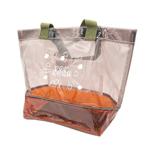 画像をギャラリービューアに読み込む, プールバッグ 男の子 女の子 キッズ スイムバッグ クリア 透明 約26×30cm 手さげ キッズ スイミングバッグ 水泳バッグ 男の子 女の子 サブバッグ スイミング プール 水泳 サブバック 通園 通学 入園準備 入学準備 防水 (在庫限り)