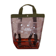 画像をギャラリービューアに読み込む, プールバッグ 女の子 男の子 キッズ スイムバッグ クリア 透明 約21×35cm (手さげ キッズ スイミングバッグ 水泳バッグ 男の子 女の子 サブバッグ スイミング プール 水泳 サブバック 通園 通学 入園準備 入学準備 防水 水泳リュック) (在庫限り)