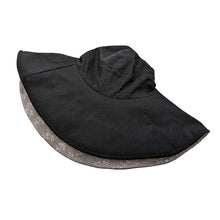 画像をギャラリービューアに読み込む, 帽子 レディース ハット UVカット つば広 リバーシブル おしゃれ 紫外線 日よけ 約58cm コットン 女性 紫外線対策 日除け 無地 柄 日焼け対策 uv 綿100% (在庫限り)