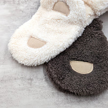 画像をギャラリービューアに読み込む, 靴下 暖かい おやすみソックス ルームソックス レディース ソックス 防寒 すべり止め付き シープタッチ 23-24.5cm ふわふわ クルーソックス ショートソックス クルー丈 (在庫限り)