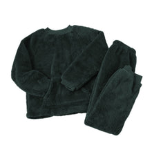 画像をギャラリービューアに読み込む, パジャマ レディース 冬 もこもこ ルームウェア 上下 上下セット M-L かわいい あったかい 婦人 ふわふわ 無地 シープタッチ 暖かい