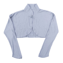画像をギャラリービューアに読み込む, レディース ボレロ uvカット おしゃれ リブ 紫外線 紫外線対策 M-L 日焼け 日焼け防止 日焼け止め 日焼け対策 冷房対策 uv 無地 夏用 UVカット シンプル (在庫限り)