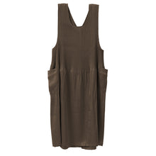 画像をギャラリービューアに読み込む, エプロン レディース 前後2way サテン プリーツ Yumi sienne M-L 無地 おしゃれ きれいめ ポケット付き ワンピース風 キッチンエプロン 大人 上品 家事 料理 女性用 桂由美 ユミジェンヌ ギフト 贈り物 ドレス風