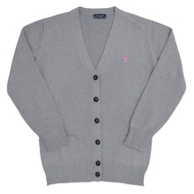 画像をギャラリービューアに読み込む, スクール カーディガン 女子 コットン 制服 ニット S~L OLIVE des OLIVE school レディース 学生 スクールカーディガン ワンポイント 綿 薄手 (送料無料) (在庫限り)